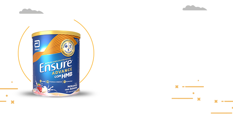 Saiba mais sobre os ingredientres de Ensure Advance e como eles podem ajudar na sua saúde muscular