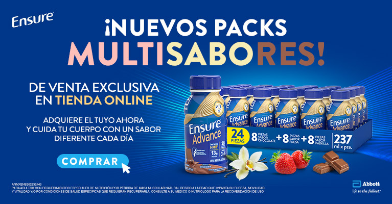 banner ensure mx multisabores